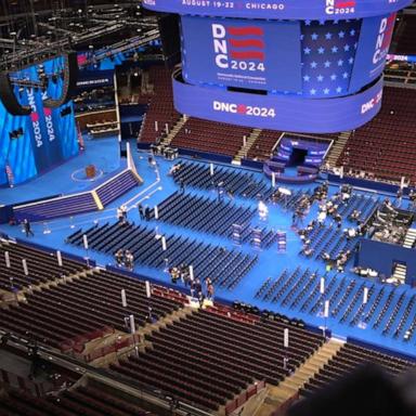 VIDEO: Preparations for the Democratic convention