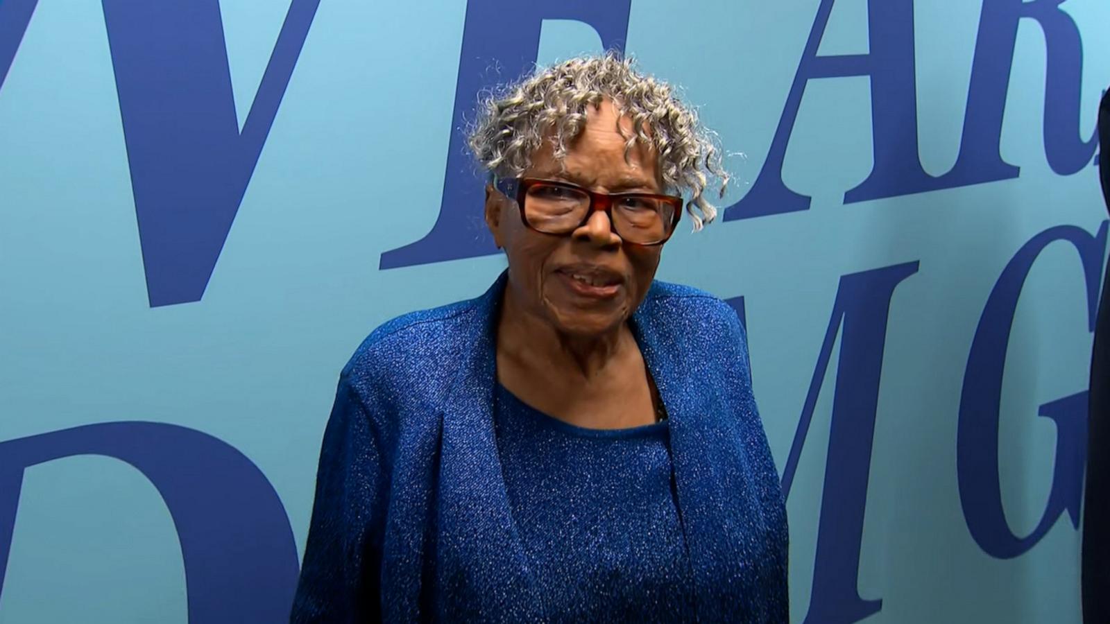 VIDEO: Opal Lee, 'Grandmother of Juneteenth,' attends her 1st DNC