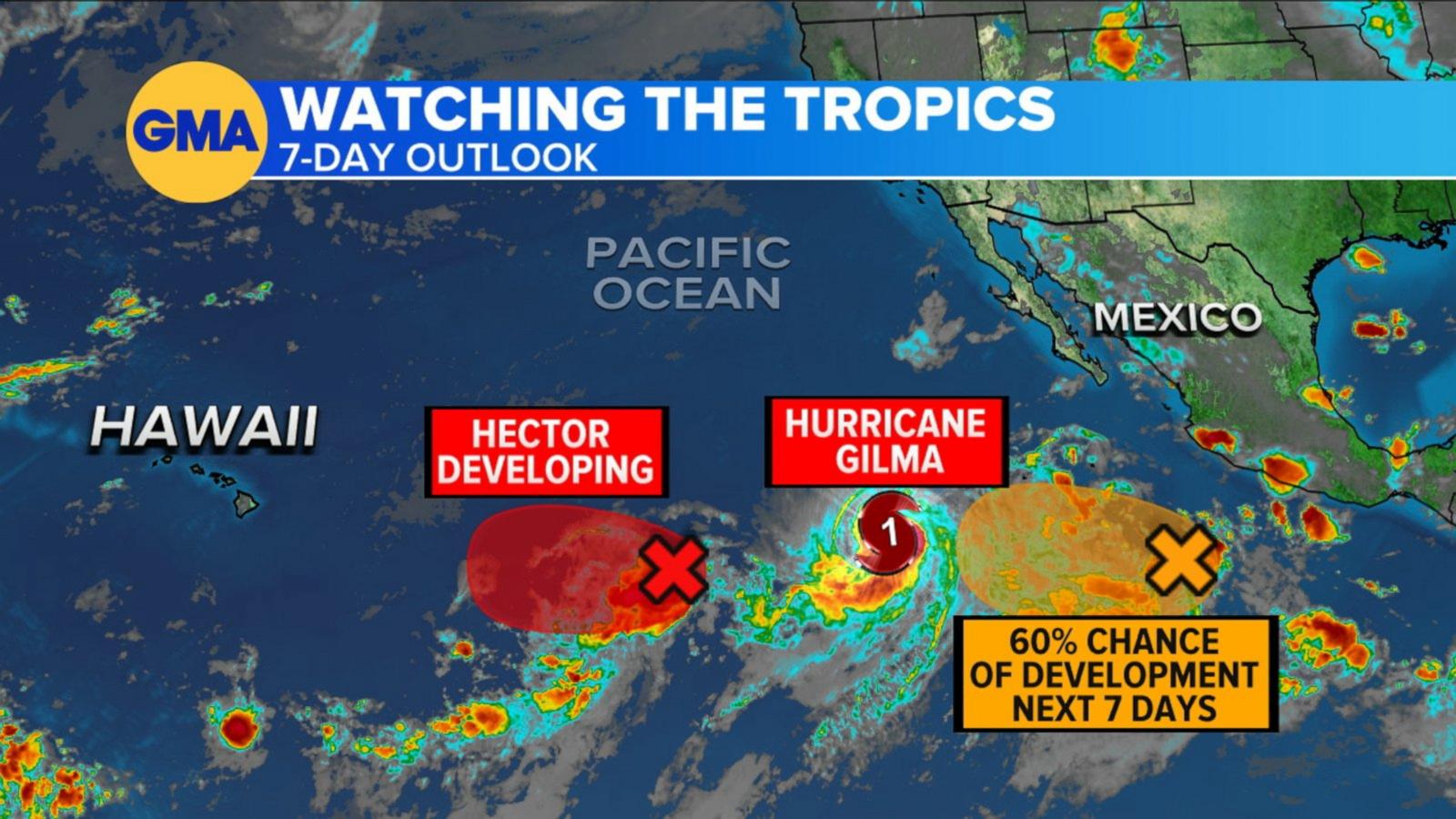 VIDEO: Tropical threat grows in Pacific Ocean