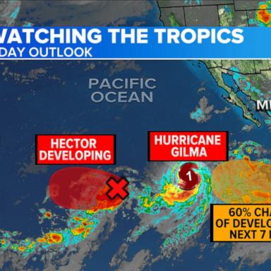 VIDEO: Tropical threat grows in Pacific Ocean