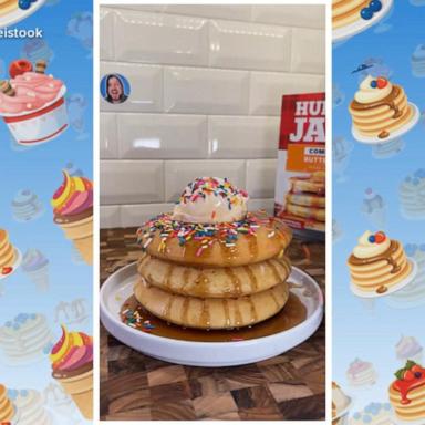 VIDEO: Ice cream pancakes go viral on social media