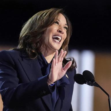 VIDEO: Kamala Harris takes the stage to accept nomination for president