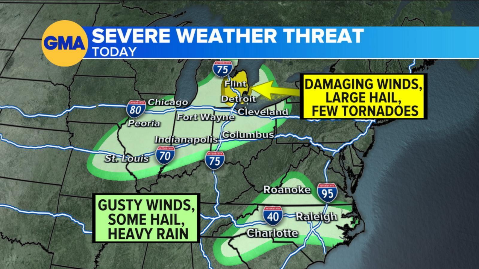 VIDEO: Could severe weather complicate holiday travel plans?