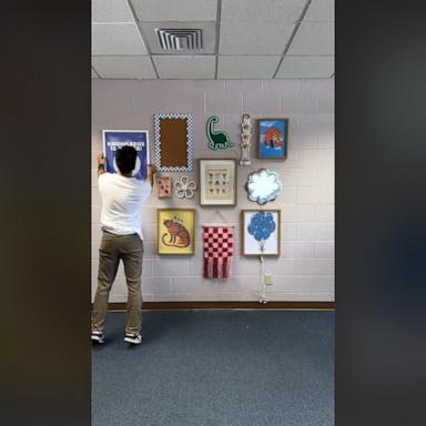 Mason Smith posted this video on Instagram, saying his friend asked if he could make her room feel more "happy." It's safe to say he delivered.