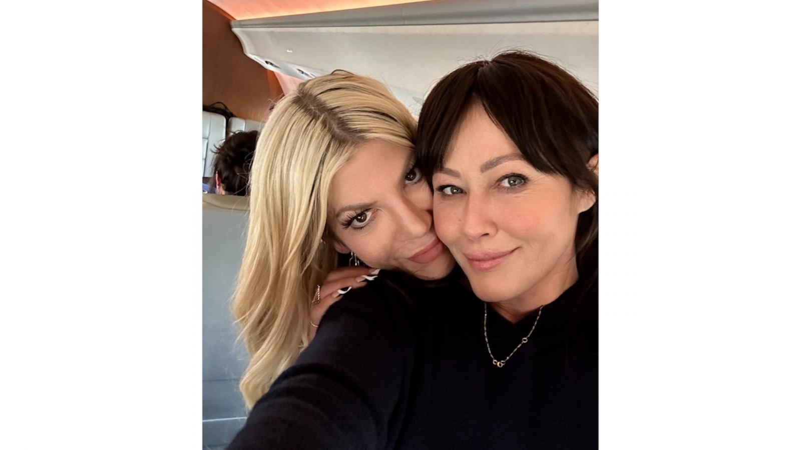 Tori Spelling on how Shannen Doherty encouraged her to find her power