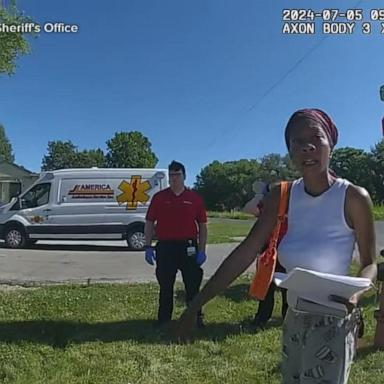 VIDEO: Footage shows Sonya Massey 16 hours before fatal police shooting