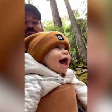 VIDEO: Watch this adorable 8-month-old have a blast at Glacier National Park