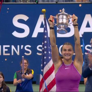 VIDEO: Aryna Sabalenka wins the US Open women’s final