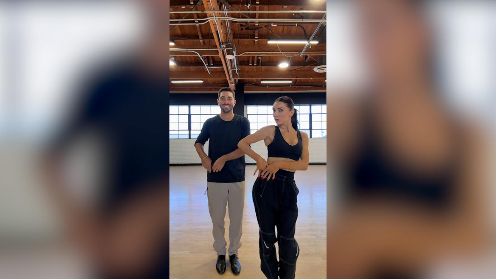 VIDEO: Joey Graziadei and Jenna Johnson do the 'Apple Dance'