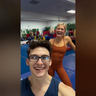 This duo can dance and pommel!