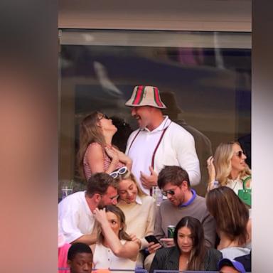 The couple was seen singing along to “I Believe In A Thing Called Love” at the 2024 men’s finals of the U.S. Tennis Open. 