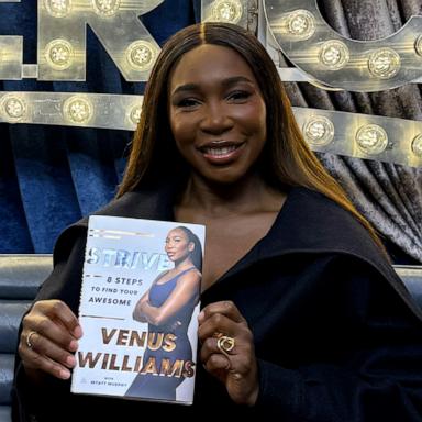 Tennis legend Venus Williams shares some valuable keys to success from her new book "Strive: 8 Steps to Find Your Awesome."