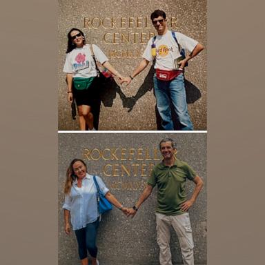 VIDEO: Photographer son has parents recreate their NYC honeymoon photos 30 years later