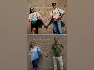 WATCH:  Photographer son has parents recreate their NYC honeymoon photos 30 years later