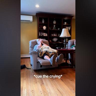 VIDEO: Grandparents have hilarious reaction when grandkids surprise them at home one by one