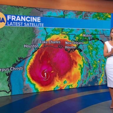 VIDEO: Hurricane Francine prepares to make landfall along Gulf Coast