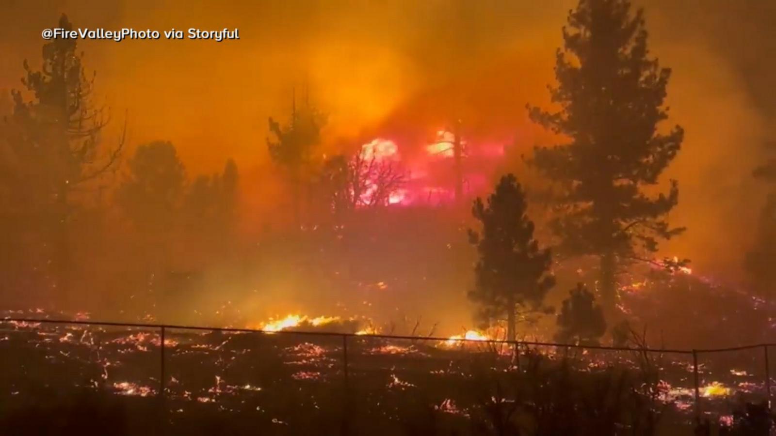 VIDEO: State of emergency as wildfires rage in California