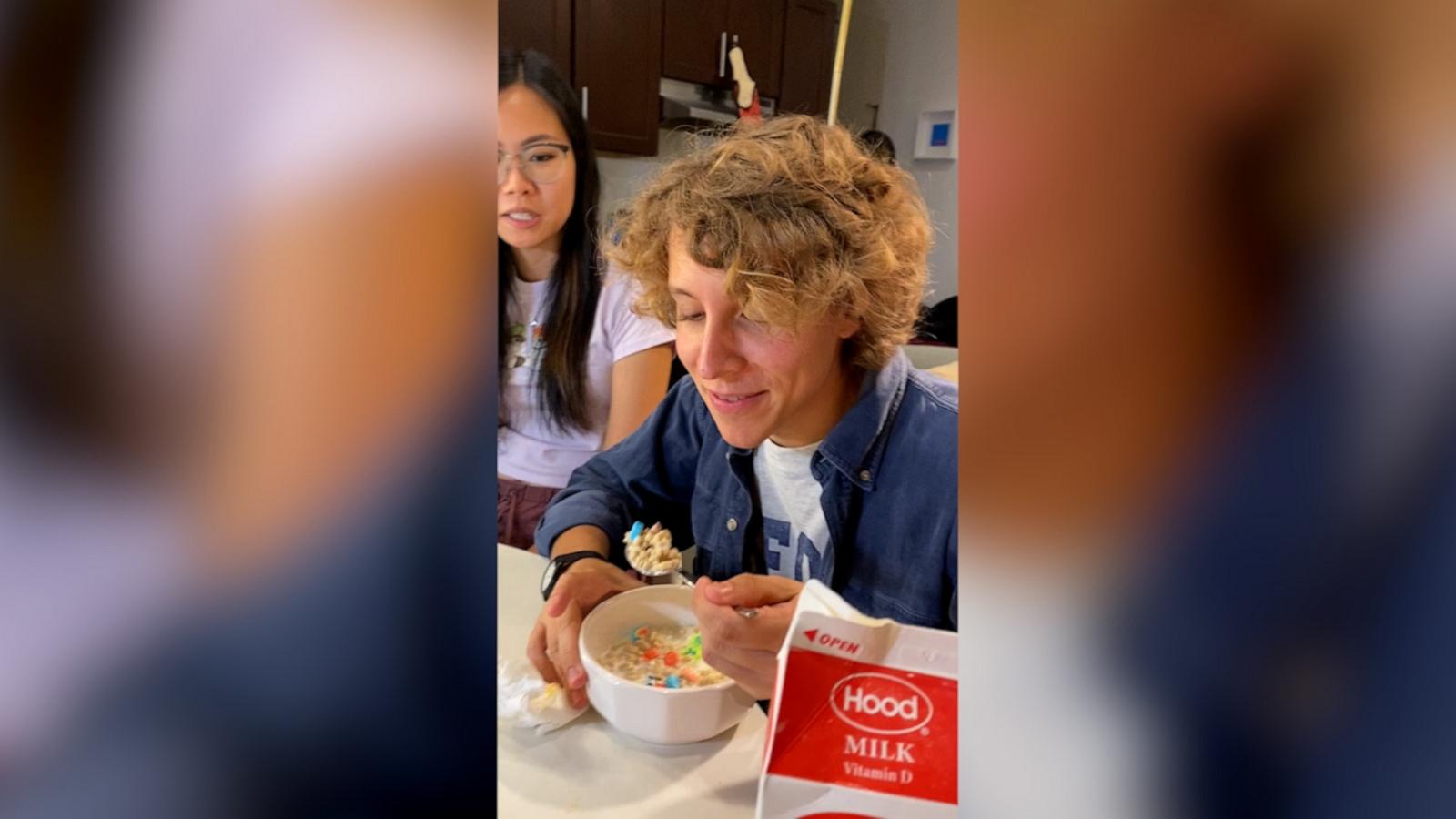 VIDEO: Watch this Italian man try Lucky Charms cereal for the 1st time