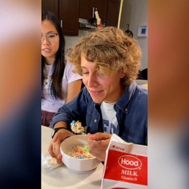 VIDEO: Watch this Italian man try Lucky Charms cereal for the 1st time 