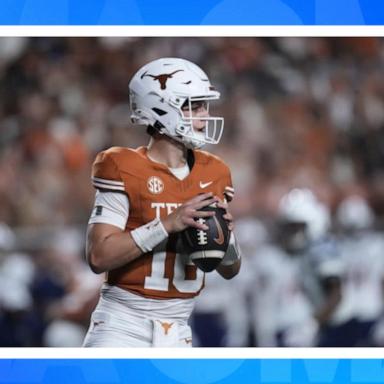 VIDEO: Arch Manning making his starting debut for Texas University