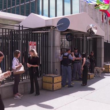 VIDEO: UN General Assembly set to convene under massive security presence