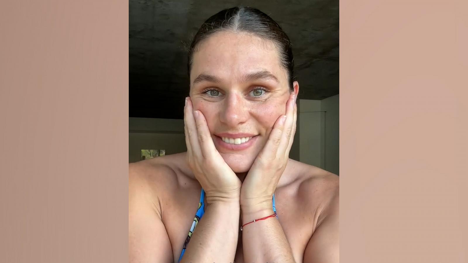 Watch rugby star Ilona Maher get vulnerable about body positivity