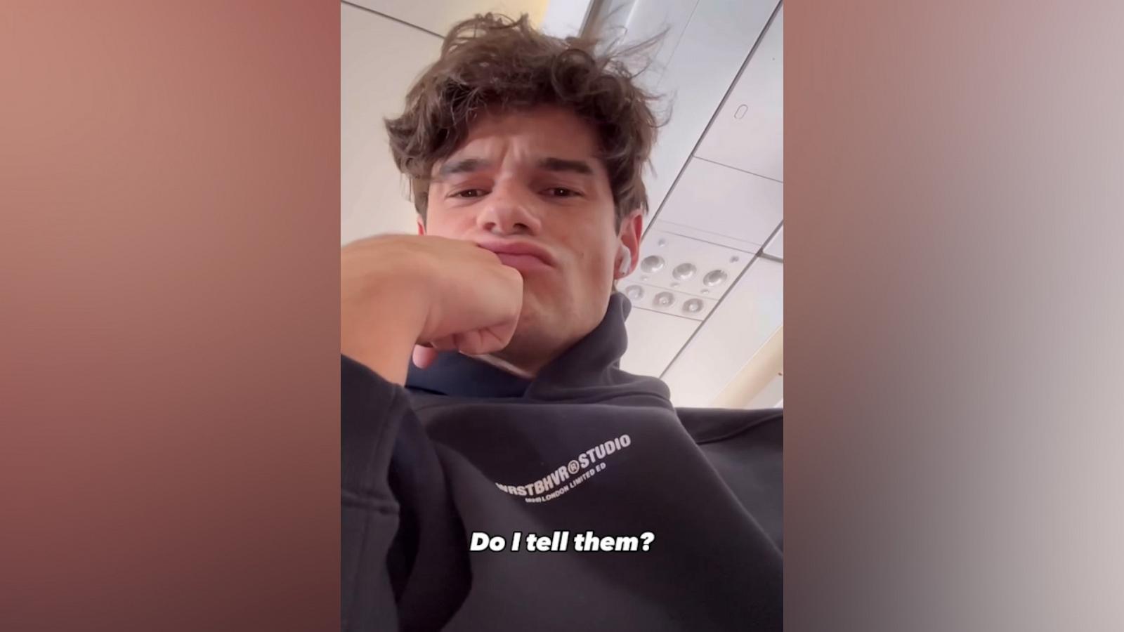 'Emily in Paris' star shares funny video of plane passenger watching his scene