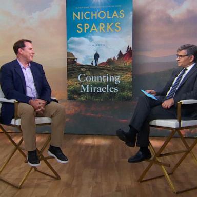 VIDEO: Nicholas Sparks talks about new novel, 'Counting Miracles'