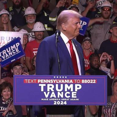 VIDEO: Trump kicks off tour of battleground states