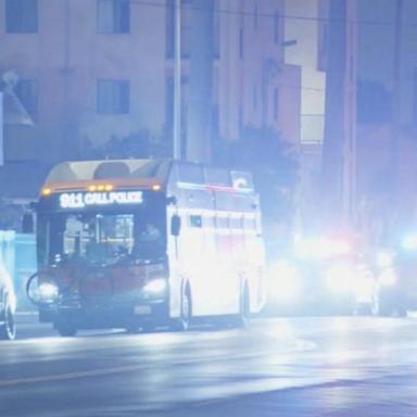 VIDEO: Los Angeles bus hijacked at gunpoint