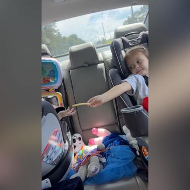 VIDEO: Watch this adorable moment between sisters sharing french fries 