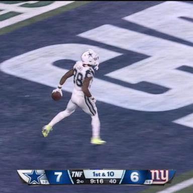 VIDEO: Dallas Cowboys beat New York Giants