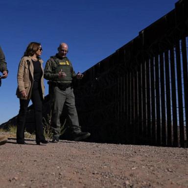 VIDEO: Harris visits the Southern border, focuses on immigration