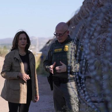 VIDEO: Harris campaign hoping to gain ground on immigration issue