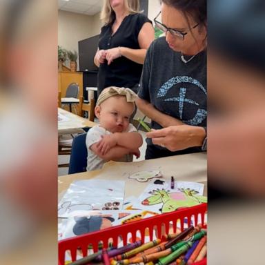 VIDEO: Watch this toddler's sassy reaction when her teacher tells her to color in a frog