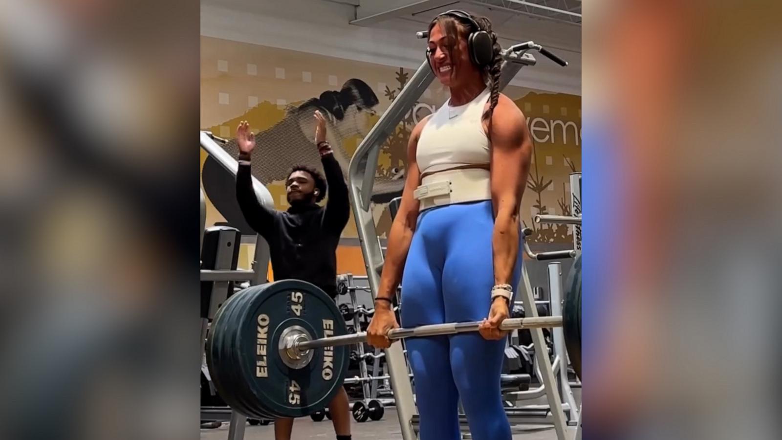 VIDEO: Woman shares videos of positivity and support of gym culture to inspire others