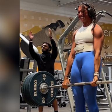 VIDEO: Woman shares videos of positivity and support of gym culture to inspire others