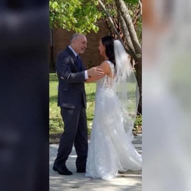 VIDEO: Dad makes 12-hour trek to attend daughter’s wedding after Helene