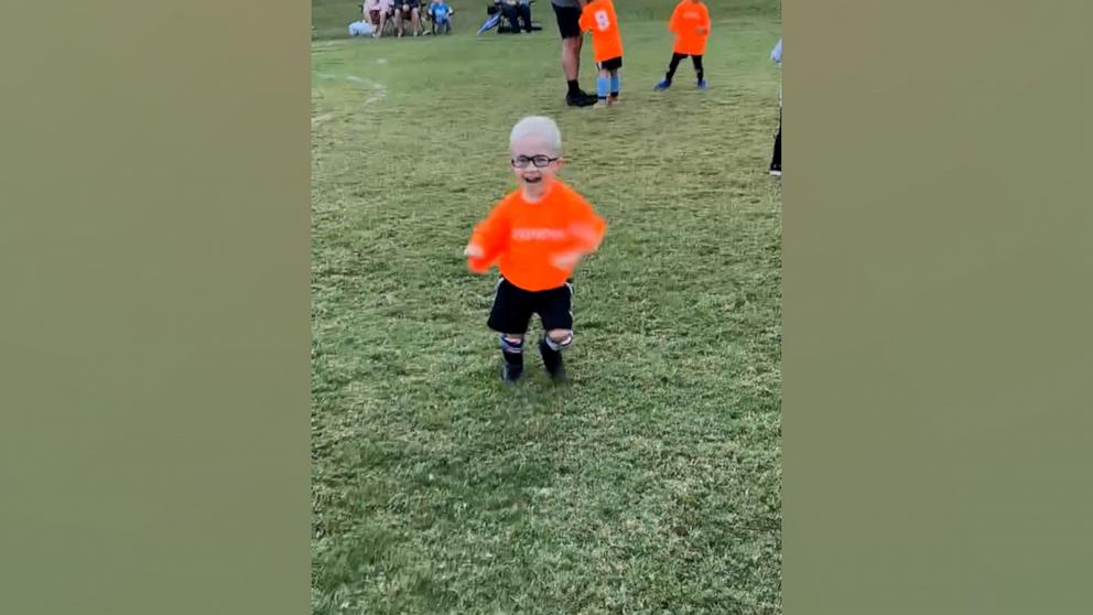 VIDEO: 3-year-old gives soccer a 2nd chance and has the best time 