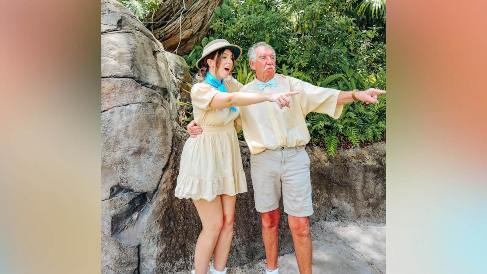 VIDEO: Dad and daughter have the most magical Disney dress up costumes