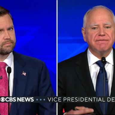 VIDEO: JD Vance, Tim Walz face off in vice presidential debate