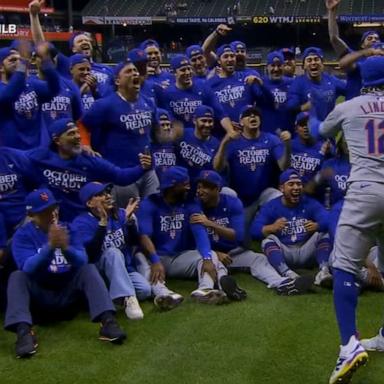 VIDEO: Mets advance in MLB playoffs