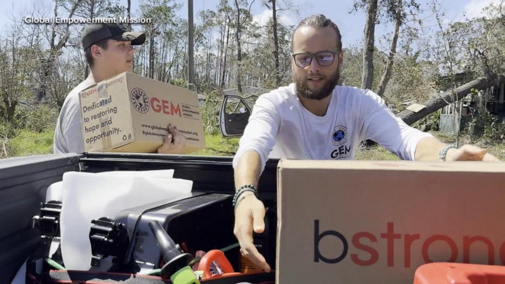 VIDEO: The need for food after Hurricane Helene