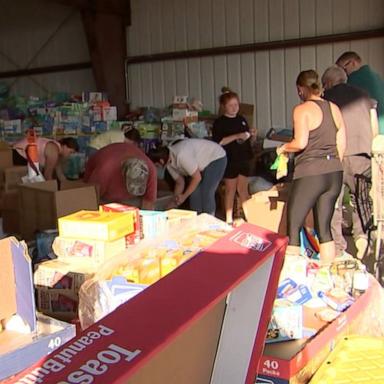 VIDEO: Americans offer help to Southeastern communities  after Hurricane Helene