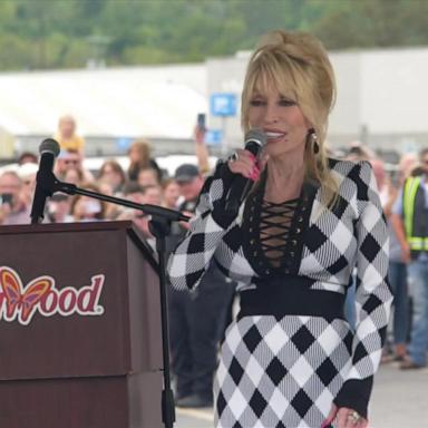 VIDEO: Dolly Parton announces $1 million donation in aftermath of Helene