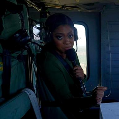 VIDEO: Inside helicopter bringing live-saving relief to devastated areas by Helene