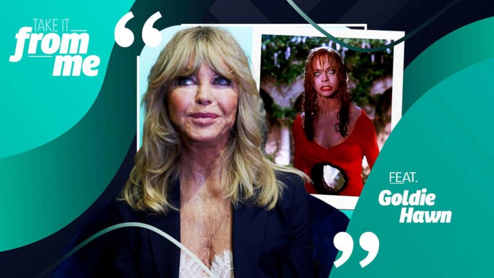 VIDEO: Goldie Hawn on sharing the screen with Kurt Russell, Meryl Streep and more