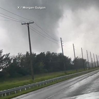 VIDEO: Fatalities confirmed after deadly tornadoes hit Florida ahead of Milton