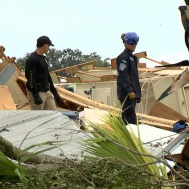 VIDEO: Deadly tornadoes in Florida leave neighborhoods in tatters