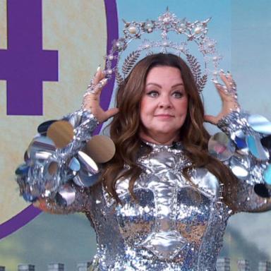 VIDEO: Melissa McCarthy and Ben Falcone talk new podcast